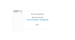 Desktop Screenshot of droste-buchverlag.de